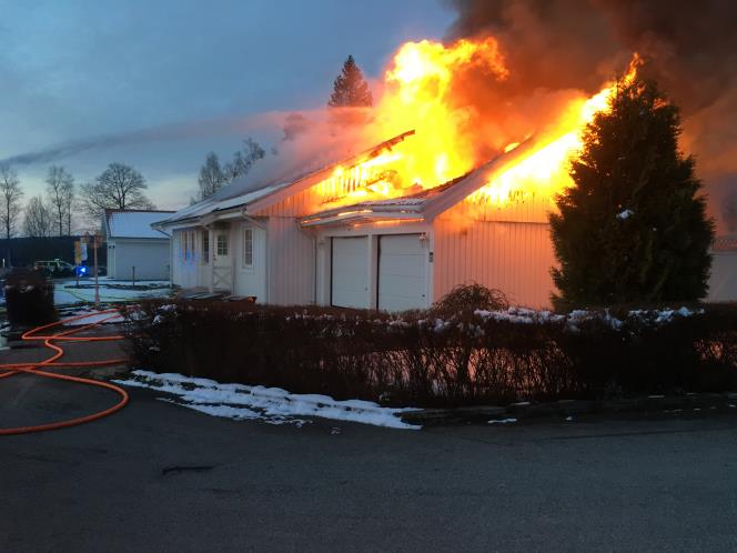 Rdig person rddade granne vid brand i Karlskoga