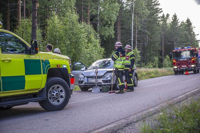 Trafikolycka i Garpenberg