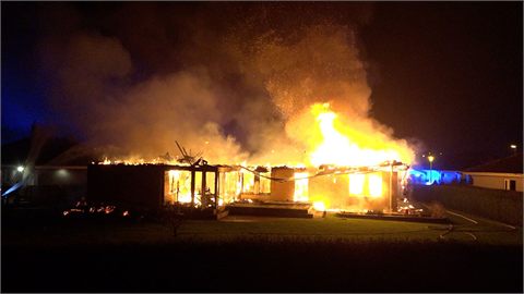 Villa totalförstörd i brand i Malmö