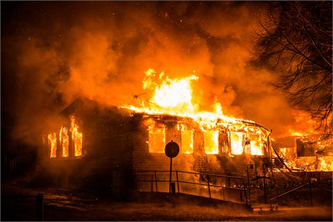 Storbrand i förskola på Ekerö