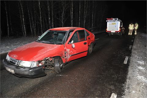 Två bilar i krock i Munkfors