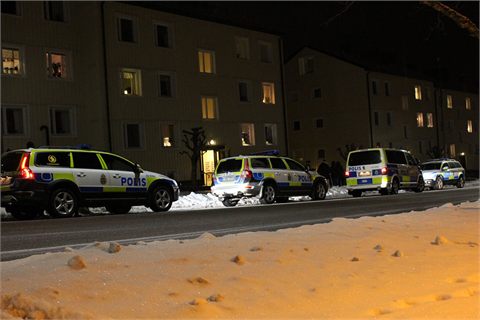 Man skjuten i Falköping