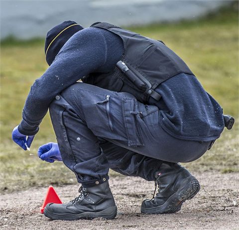 Två knivskurna i samband med dikeskörning i Långshyttan