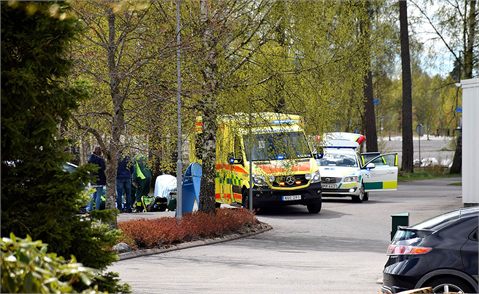 Barn påkört vid nöjespark