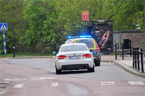 Cyklist påkörd av bil i Karlstad