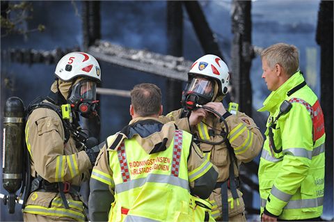 Brand i fristående byggnad vid Molkoms folkhögskola
