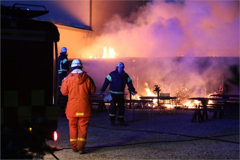 Brand på Furillen hotell