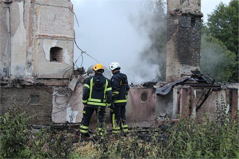 Hus åter i brand