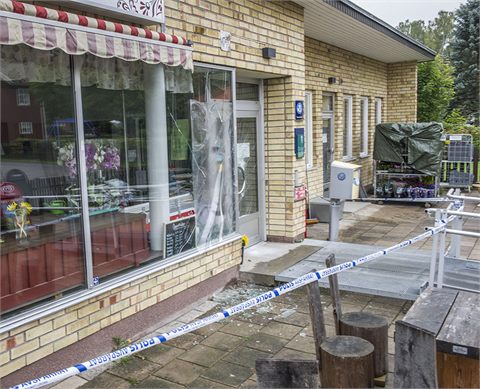 Inbrottlarm hos Fiket i Färnebo