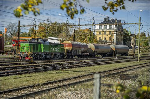 Tågtrafiken vid Krylbo åter igång