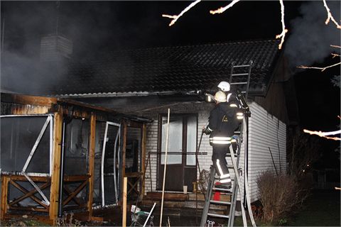 Villabrand i Gullspång