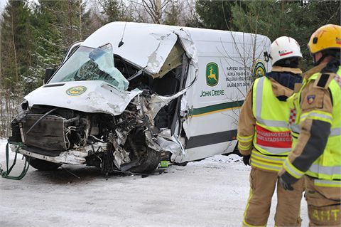Flera olyckor i Värmland