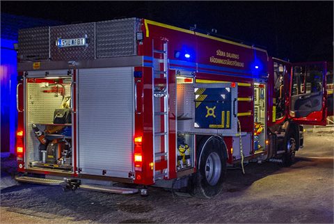 Villabrand i Norberg