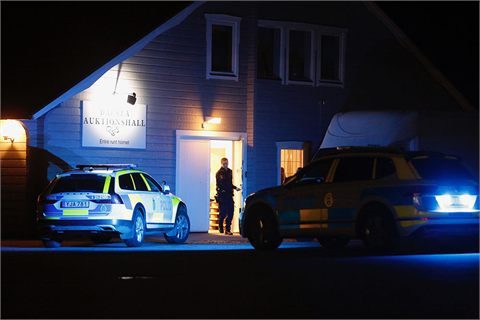 Väpnat rån mot Bålsta Auktionshall