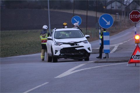 Olycka på länsväg 104 i Kävlinge