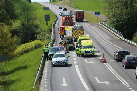 Trafikolycka på 108