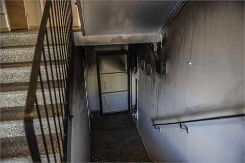 Källarbrand i Hedemora