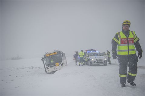 Bussolycka utanför Hedemora