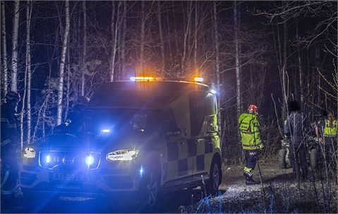 Två svårt skadade i fyrhjulingsolycka