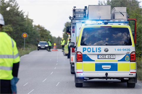 Singelolycka på länsväg 690