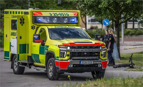 Pojke på sparkcykel påkörd i centrala Avesta