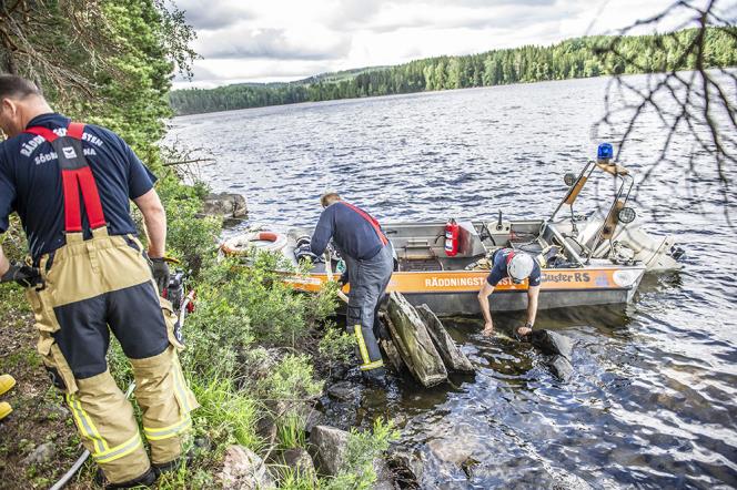 Skogsbrand utanfr Fagersta