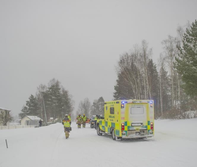 Trafikolycka i  Avesta