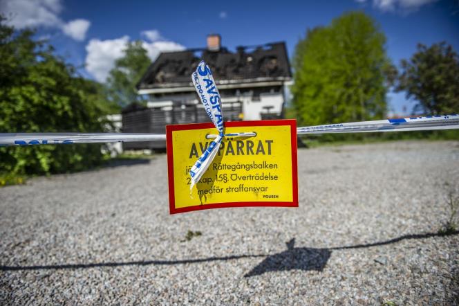 Man dd efter villabrand i Hedkrra