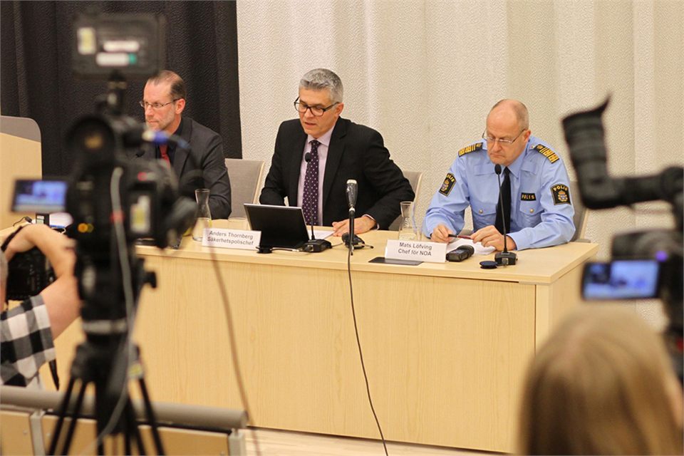 Misstänkte terroristen gripen i Boliden