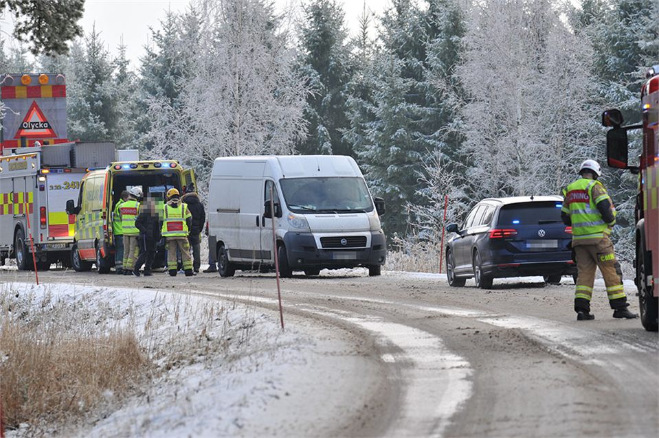 Singelolycka på Forsnäsvägen i Forshaga