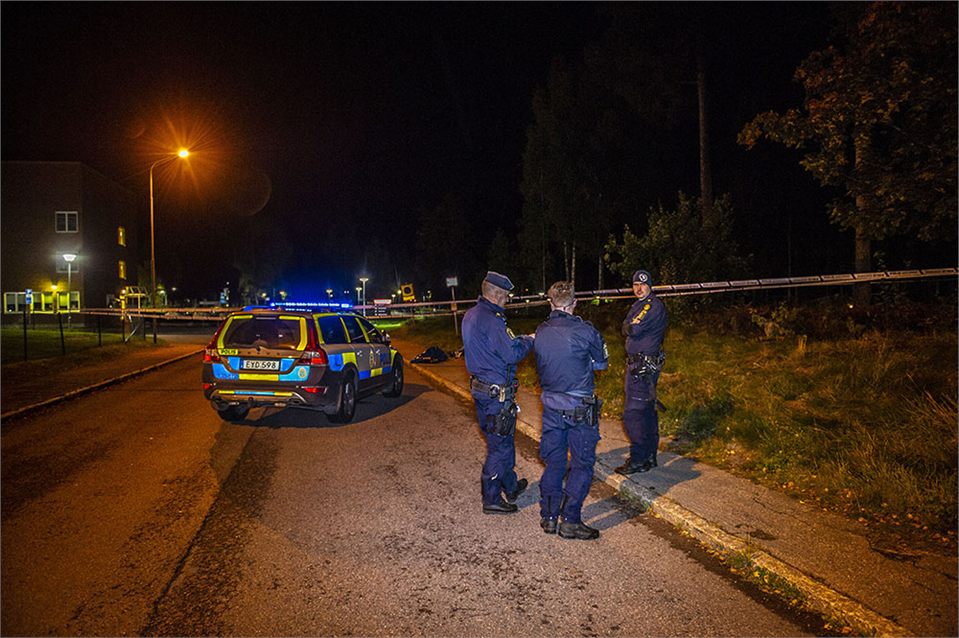 Misstänkt skottlossning i Ludvika