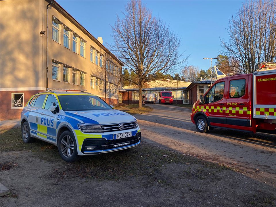 Skola utsatt för inbrott och sabotage