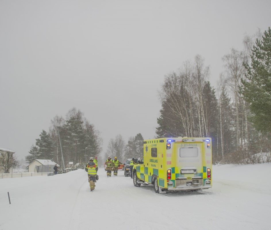 Trafikolycka i Avesta